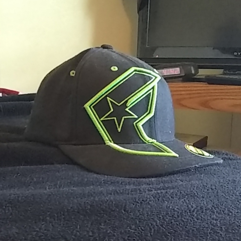 Famous baseball hat.